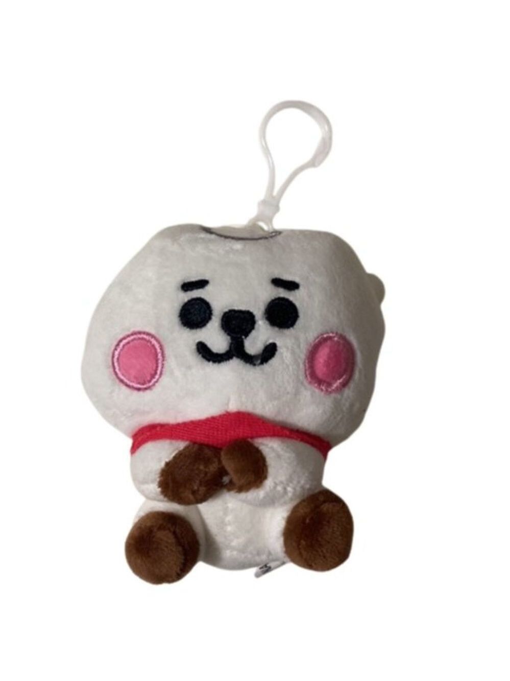 BTS 21 "RJ" full body white keychain plushie line friends bag‎ charm